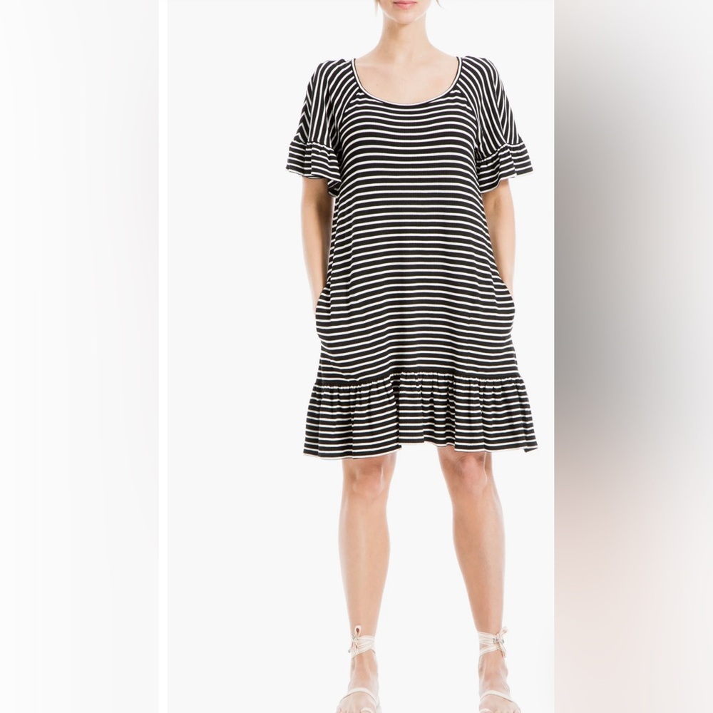 Max studio stripe dress